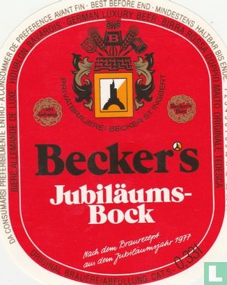 Becker's Jubiläumsbock