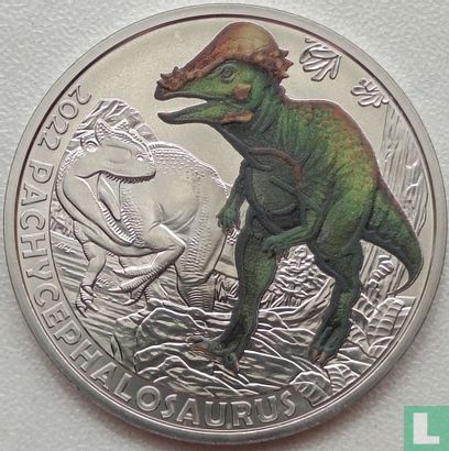 Austria 3 euro 2022 "Pachycephalosaurus" - Image 1