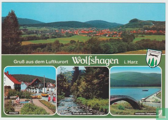 Wolfshagen im Harz Luftkurort Lower Saxony Germany Postcard - Afbeelding 1