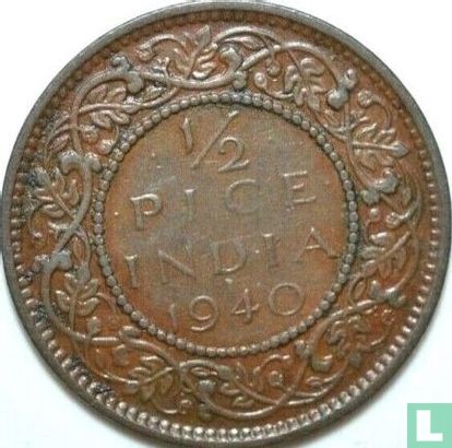 British India ½ pice 1940 - Image 1