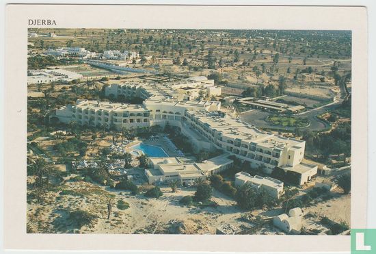 Hotel Abou Nawas Djebra Tunisia Postcard - Afbeelding 1