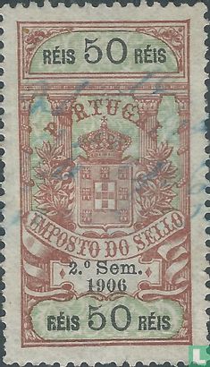 Imposto do sello 50 Reis