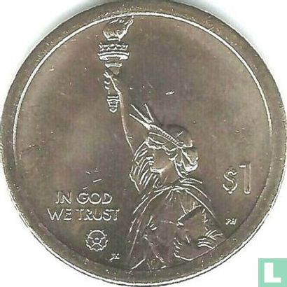 États-Unis 1 dollar 2022 (D) "Vermont" - Image 2