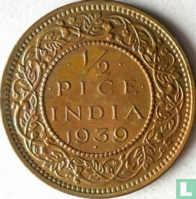 Inde britannique ½ pice 1939 (Bombay) - Image 1