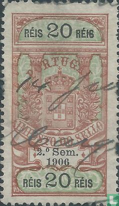 Imposto do sello 20 Reis