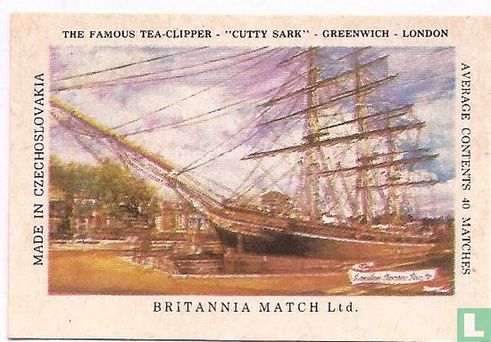 The Famous Tea-clipper - Greenwich-London