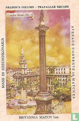 Nelson's Column - Trafalger Square
