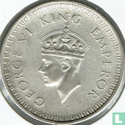 Inde britannique 1 rupee 1942 (Bombay) - Image 2