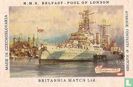 H.M.S. Belfast-Pool of London