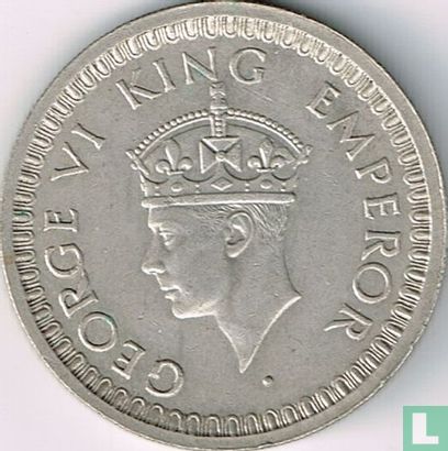 Brits-Indië ½ rupee 1945 (Bombay - type 1) - Afbeelding 2