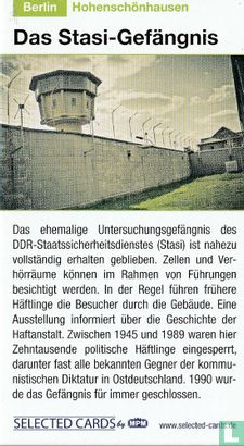 Berlin Hohenschönhausen - Das Stasi-Gefängnis - Bild 1