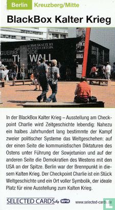 Berlin Kreuzberg/Mitte - BlackBox Kalter Krieg - Image 1