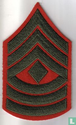 First Sergeant Cloth Shoulder Rank Insignia