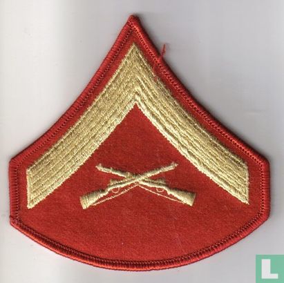 Lance Corporal Cloth Shoulder Rank Insignia
