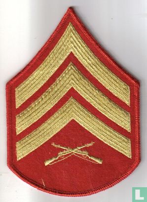 Sergeant Cloth Shoulder Rank Insignia