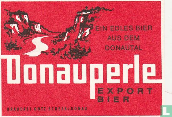 Donauperle Export Bier