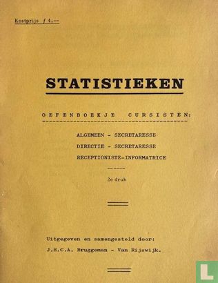 Statistieken oefenboekje cursisten - Bild 1