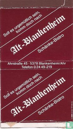 Alt Blankenheim - Schänke-Bistro