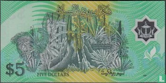 Brunei 5 Ringgit 1996 - Afbeelding 2