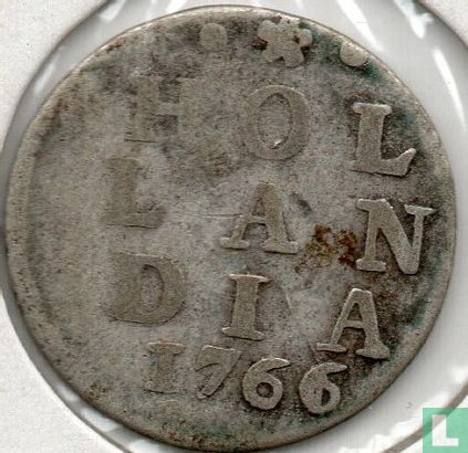 Holland 2 stuiver 1766 (1766/1) - Afbeelding 1