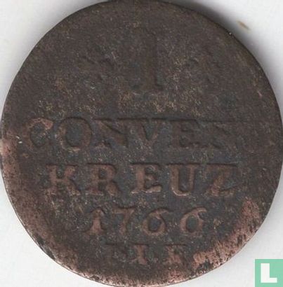 Nassau-Dietz 1 kreuzer 1766 - Image 1