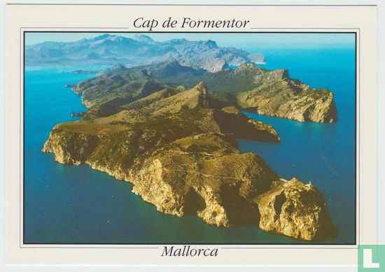 Cap de Formentor Mallorca Islas Baleares Postales - Island Aerialview Postcards - Afbeelding 1