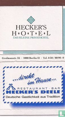 Hecker's Hotel - Das kleine Privathotel