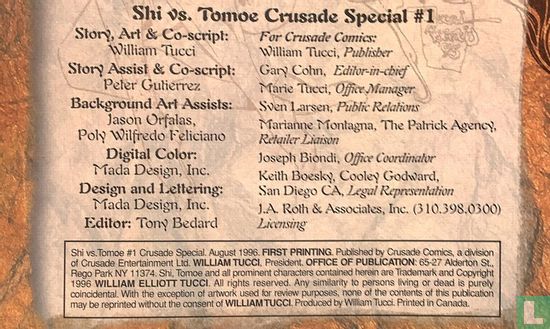 Shi vs. Tomoe Crusade Special #1 - Image 3