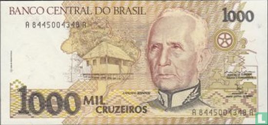 Brésil 1000 Cruzeiros - Image 1