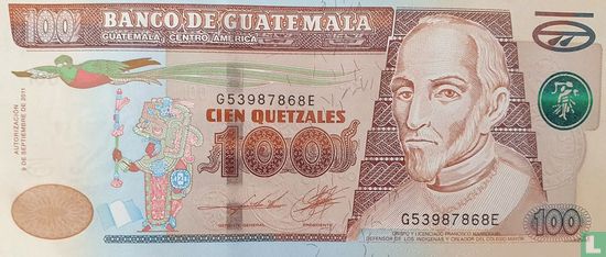 Guatemala 100 Quetzales - Afbeelding 1