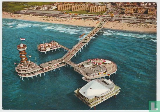 Scheveningen Zuid-Holland Nederland Postkaarten - Seaside Resort South Holland Netherland 1971 Postcard - Afbeelding 1