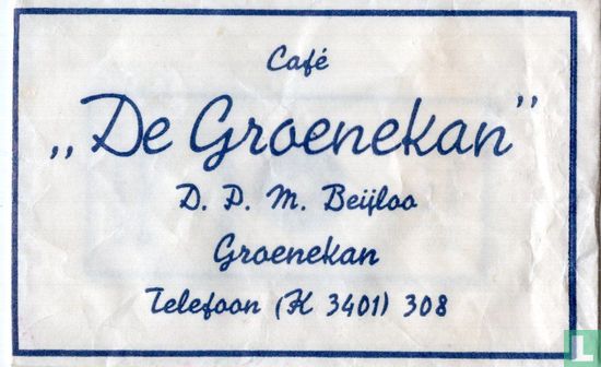 Café "De Groenekan" - Image 1
