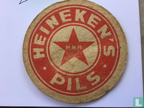  Heineken’s Pils H.B.M. Logo ster oud - Bild 1