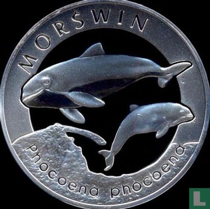 Polen 20 Zlotych 2004 (PP) "Harbor porpoises" - Bild 2
