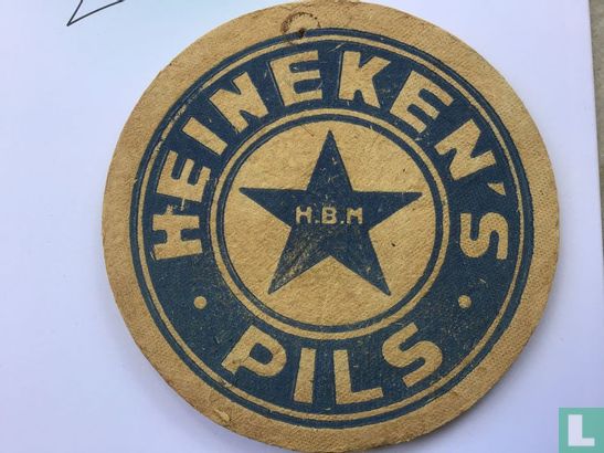  Heineken’s Pils H.B.M. Logo ster oud - Afbeelding 2