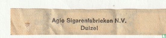 Prijs 26 cent - (Achterop: Agio sigarenfabrieken N.V. Duizel) - Afbeelding 2