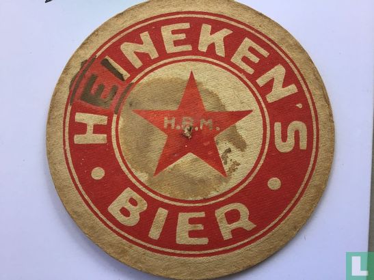  Heineken’s Bier H.B.M. Logo ster oud - Bild 2