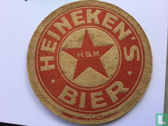  Heineken’s Bier H.B.M. Logo ster oud - Bild 1