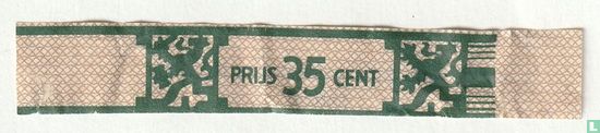 Prijs 35 cent - Agio sigarenfabrieken N.V. Duizel - Afbeelding 1
