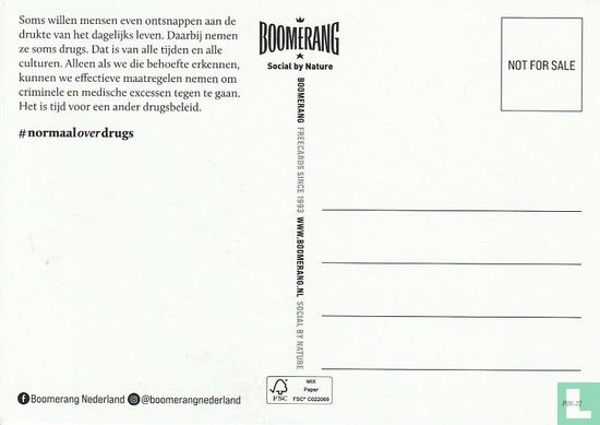 B220050 - #normaaloverdrugs "druk drukker drugs" - Afbeelding 2