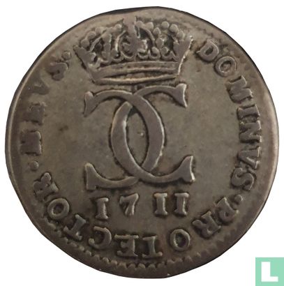 Zweden 5 öre S.M. 1711 - Afbeelding 1