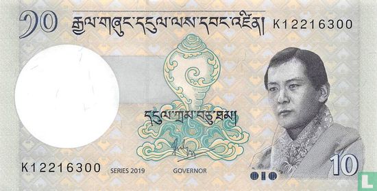Bhutan 10 Ngultrum 2019 - Afbeelding 1