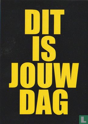 B220062 - Internationale Caps Lock Dag "DIT IS JOUW DAG" - Image 1