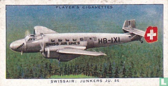 Swissair : Junkers Ju.86 - Image 1