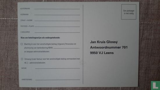 Jan Kruis Glossy (kaart) - Image 2