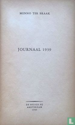 Journaal 1939  - Image 3
