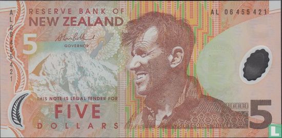 Nieuw-Zeeland 5 Dollars 2009 - Afbeelding 1