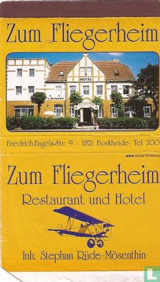 Zum Fliegerheim - Restaurant und Hotel