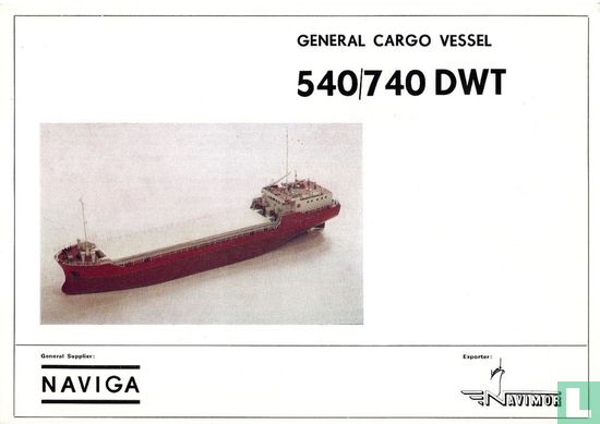 General Cargo Vessel / Naviga - Afbeelding 1