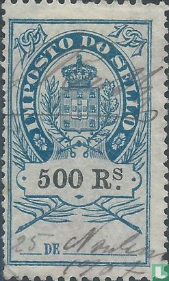 Imposto do sello 500 Reis